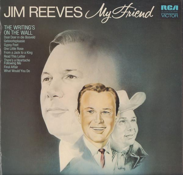 

LP Record JIM REEVES - My Friend SF8258 RCA Victor 1972 UK Folk Used