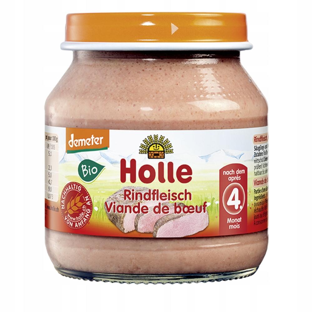 BEEF MEAT WITHOUT ADDED SUGARS GLUTEN-FREE DEMETER ORGANIC 125g HOLLE