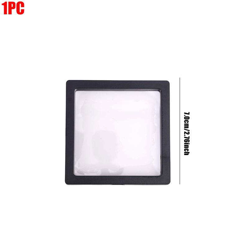 

Coin Display Case 3D Floating Frames Jewelry Display Stand Storage Holder Bracelet Necklace Ring Packaging Box Shell Container