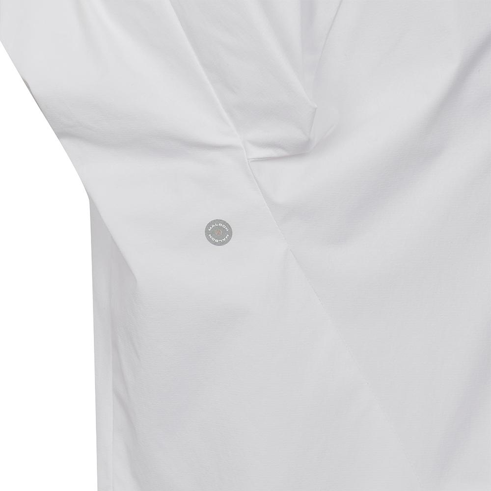 MALBON GOLF Performance Short Sleeve Anorak White (Man)