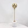 Metal Handicraft Golden Balloon Geometric Abstract Golden Ball Sculpture Metal Decorative Figurines Home Decoration Accessories