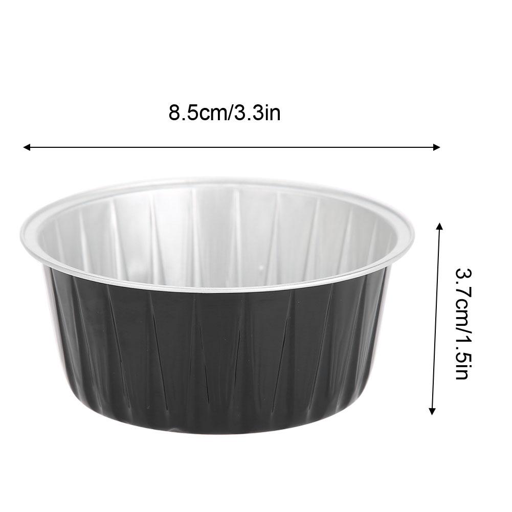 10pcs Hair Removal Tool Container Aluminum Foil Bowl Wax Bean Melting Wax Bowl
