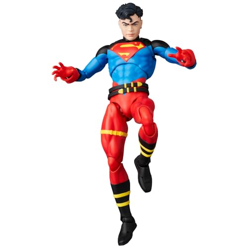MAFEX No. 232 SUPERBOY RETURN OF SUPERMAN Action Figure, Approximately 150mm Tall, Non-scale, Pre-painted