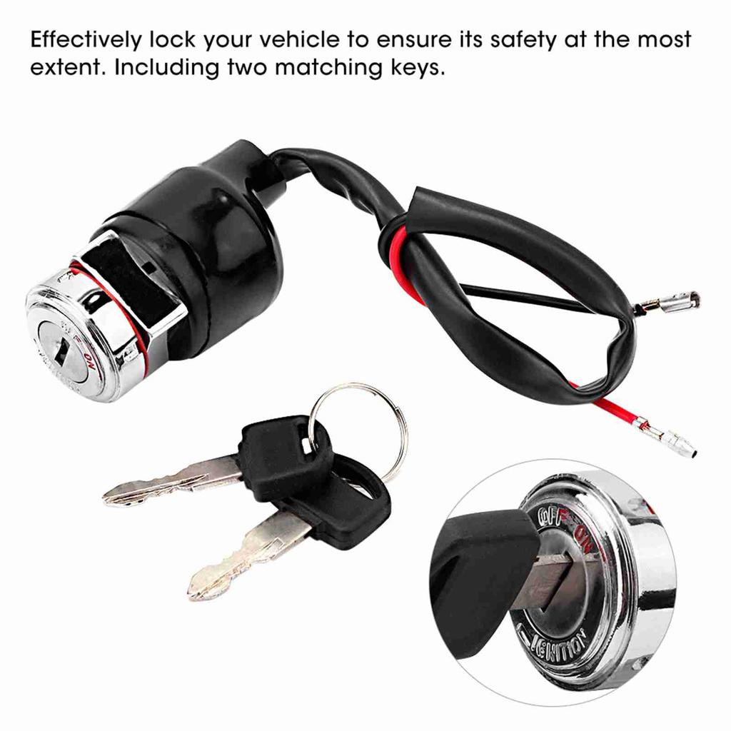 Motorcycle Ignition Switch with 2 Keys Fit for Honda CB100 CB125S CL100 CL100S CT90 S90 XL100