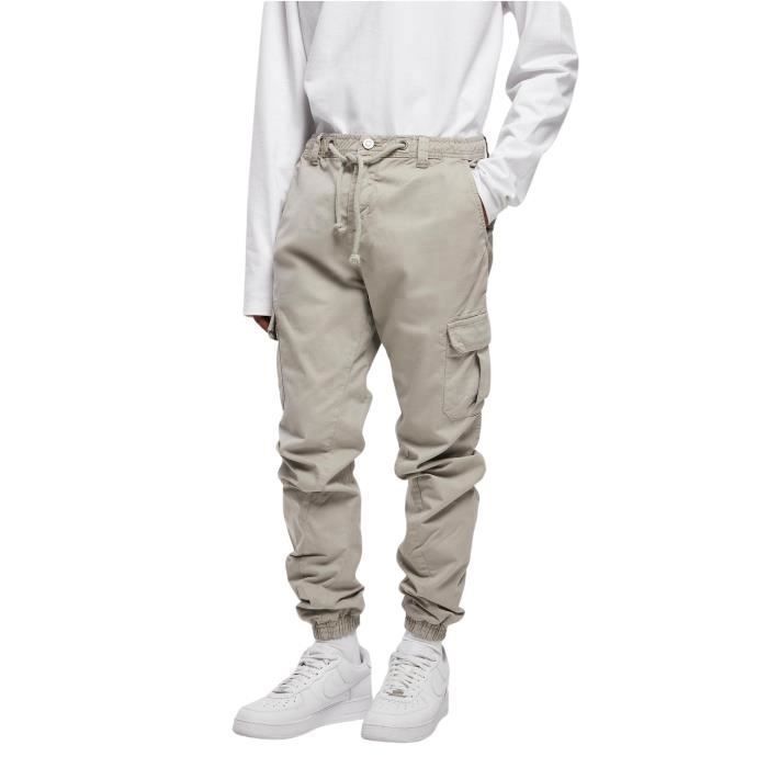 Pantalon Cargo - Urban Classics - Wolfgrey - Coupe Cargo - Taille Standard - Pour Homme