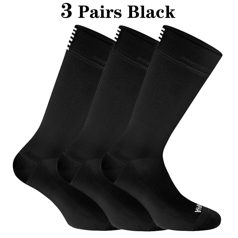 3 Pairs Men Cycling Socks Sports High Quality Breathable Road Bicycle Socks Men Women Outdoor Gym Running Racing Cycling Socks