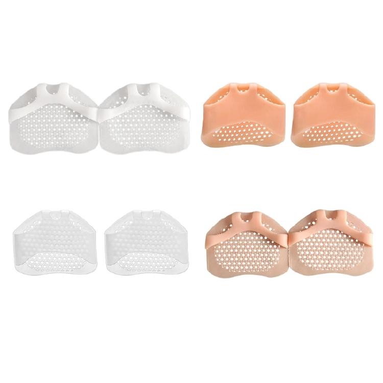 2Pcs Forefoot Pads High Heels Inserts for Women Silicone Metatarsal Pads Reusable Balls of Foot Cushions Shoes Pads