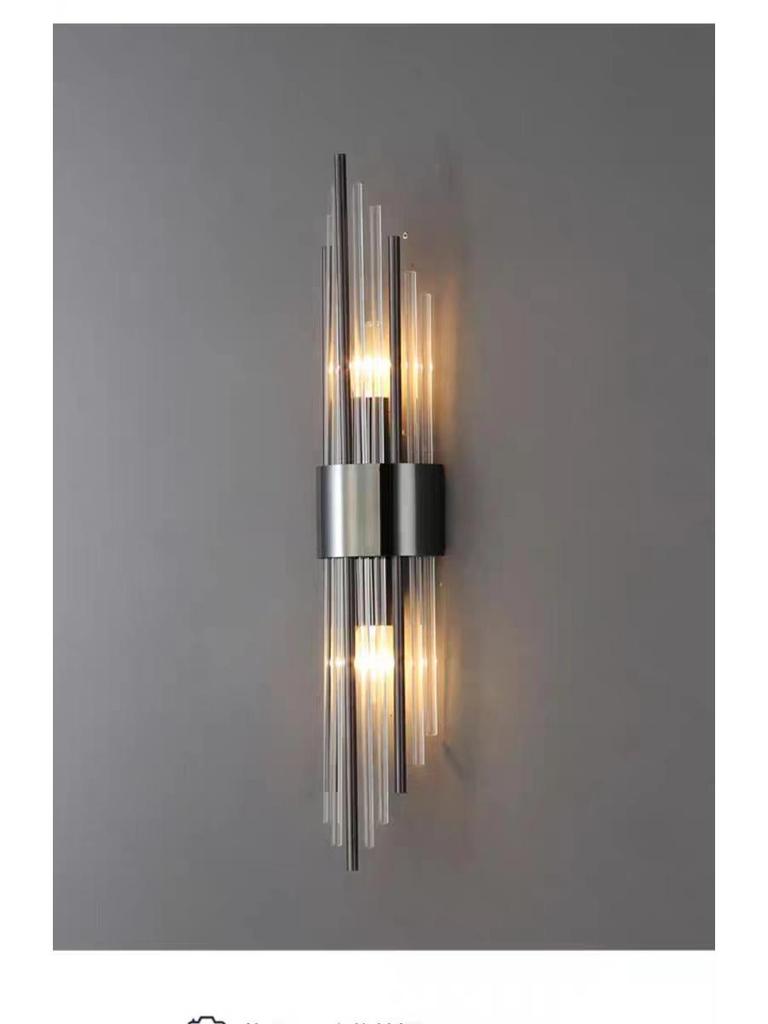 Nordische Luxus Kristall Wandleuchte für Wohnzimmer, Schlafzimmer, Treppenhaus und Flurdekoration