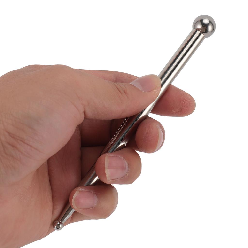 Retractable Facial Reflexology Acupuncture Pen Trigger Point 304 Stainless Steel Meridian Acupoint Massage Pen