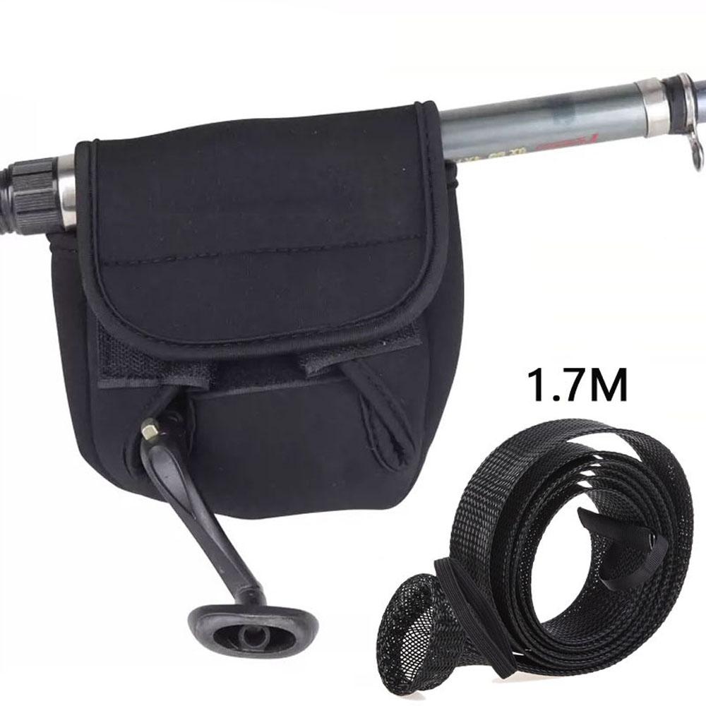 Fishing Reel Cover Protective Bag Trolling Spinning Reel Baitcasting Fishing Protective Case Pouch Sleeve Fishing Bags 3 Size