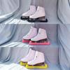1Pair Adjustable Ice Skate Blade Guard Pvc Hard Skating Blade Protector Cover For Figure Skating Hockey Skates