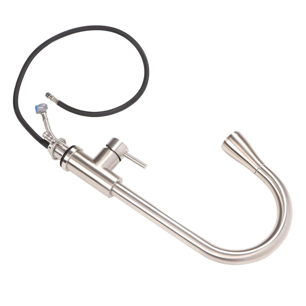 Bateria kuchenna z wyciąganą wylewką Stal nierdzewna 304 Trzy tryby Jednouchwytowa Bateria umywalkowa