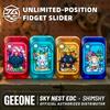 Sky Nest EDC Shimshy Fidget EDC Toys Unlimited Pushing Slider Fidget Slider Stress Relief Toy For Adult