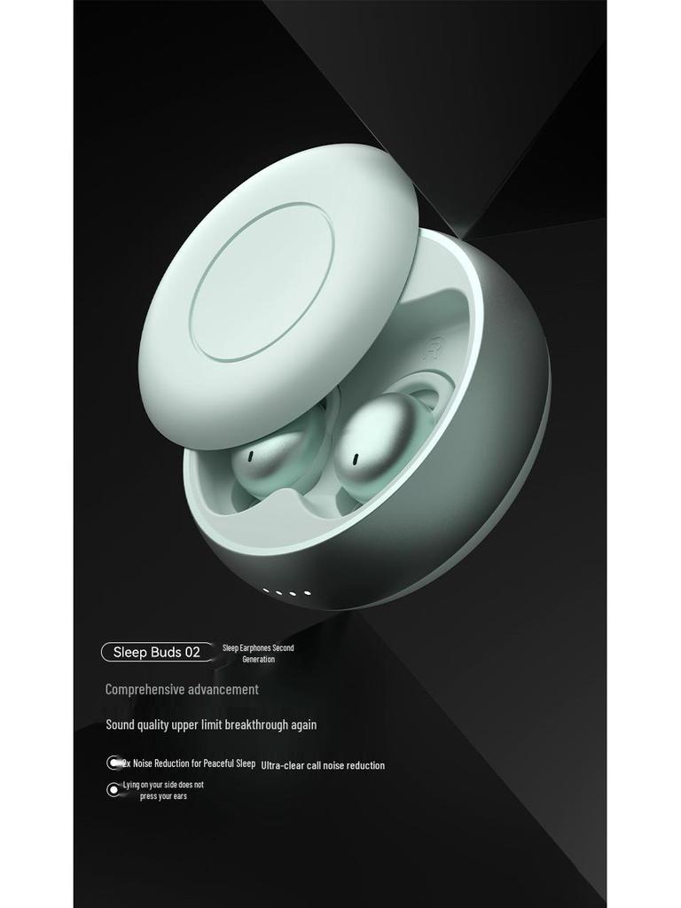 New Bestseller Thin Sleep Earbuds: Noise-Cancelling, True Wireless, Bluetooth, Ideal for Side Sleepers, Long Battery Life