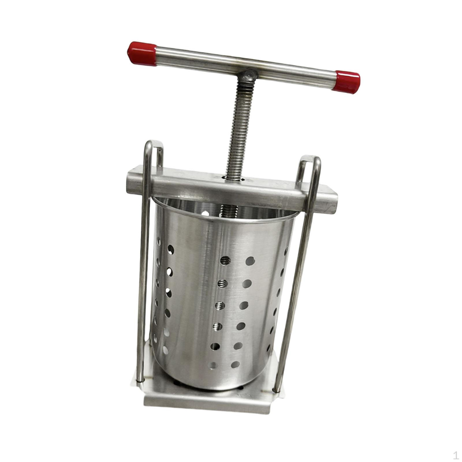 

Hand Press for Vegetables, Dehydrator, Creative Fruit Tool, Manual Juicer, Stainless Steel 1.2L