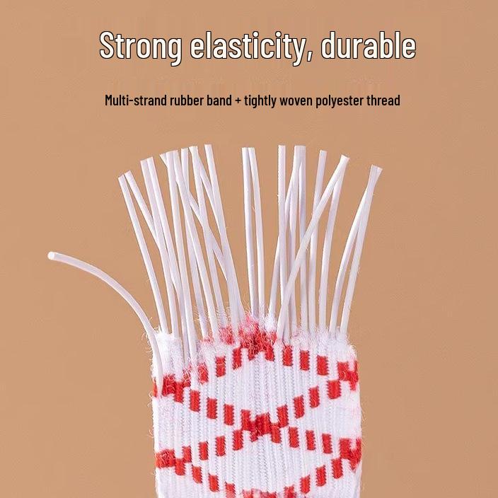 Durable Double-Layer Elastic Band for Waistbands - High Elasticity Flat Rubber Cord