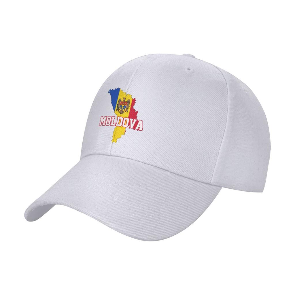 Baseball Cap Moldova Flag Cool Moldavian Fans Wild Sun Shade Peaked Adjustable Outdoor Caps for Unisex Women
