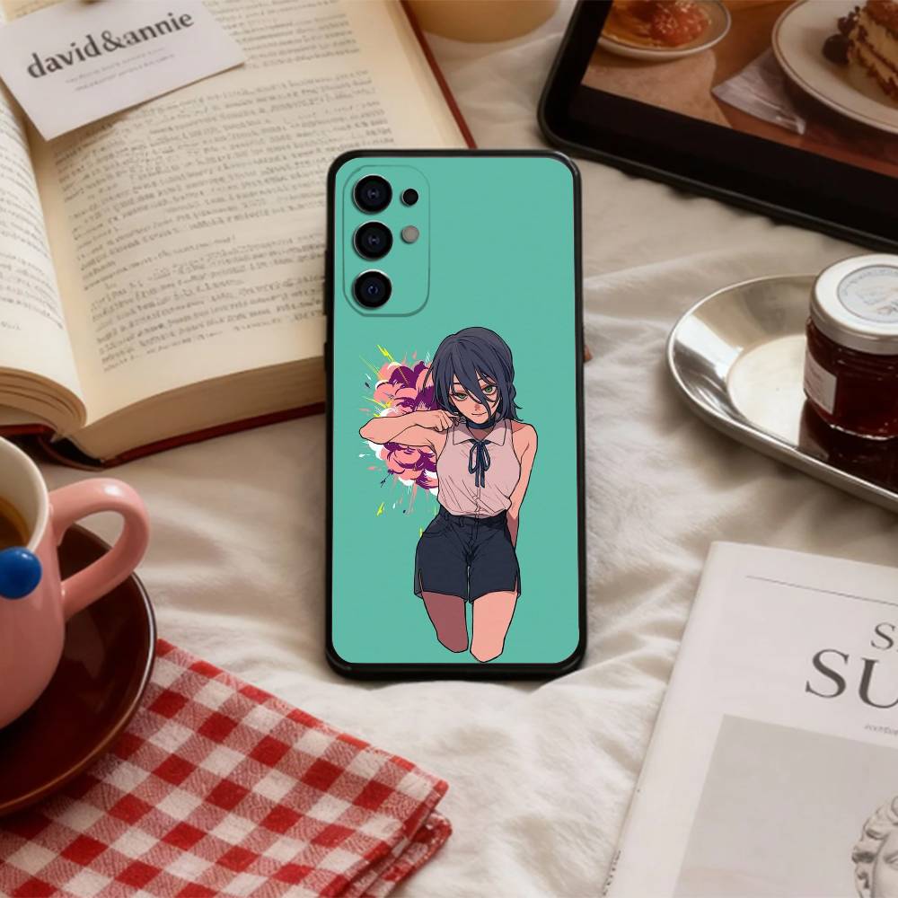 Chainsaw Man R-Reze Arc   Phone Case For Samsung S 25,24,23,22,30,21,10,9,Ultra,Plus,Lite,FE,4,5 G Soft Black Case