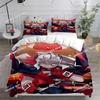 New Game Helltaker Bedding Set Printed Bed Set Duvet Cover Sheet Pillowcase Bed Soft Quilt Cover Full Queen King Size