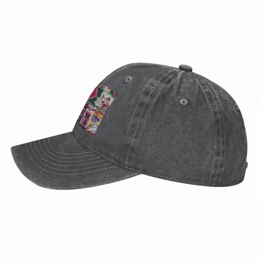 Hazbin Hotels Comedy Anime America Song And Dance Denim Cap Casual Baseball Caps Adjustable Hat Summer Unisex Baseball Hats