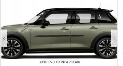 MINI COOPER 2014-2022 - SİYAH Yan Kapı Döşemeleri