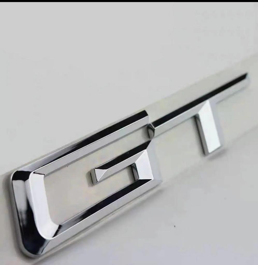 Letras de Logo GT ABS 3D Insignia Emblema Maletero Coche Para BMW Serie 5 3 320d E36 320 C 400 650 530 F07 F34 G32 GT Pegatina Accesorios