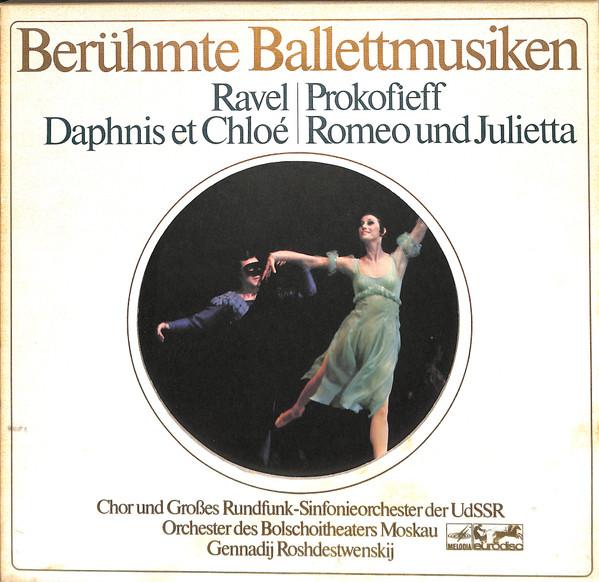 

LP Record MAURICE RAVEL / SERGEI PROKOFIEV - Berühmte Ballettmusiken: Daphnis Et 86846XDK Melodia-Eurodis Germany Classical Used