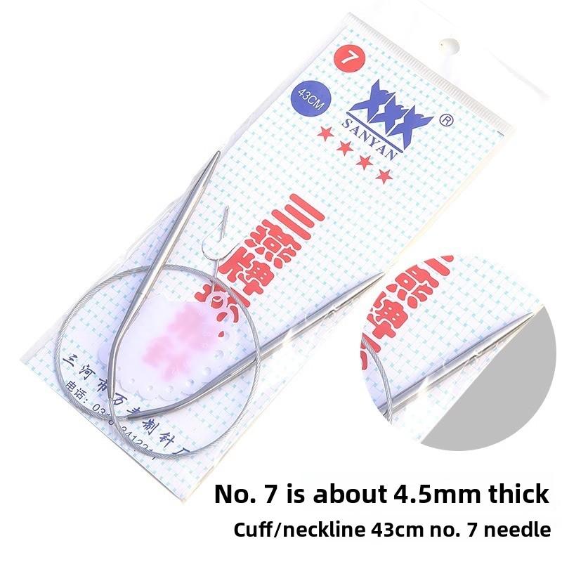 Circular Knitting Needles for Making Sleeve Sweaters, Stainless Steel Circular Knitting Needles, Sweater Knitting Circular Needles