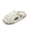 Hole Shoes Men'S Non-Slip Beach Sandals Outdoor Casual Thick-Soled Slippers Men'S