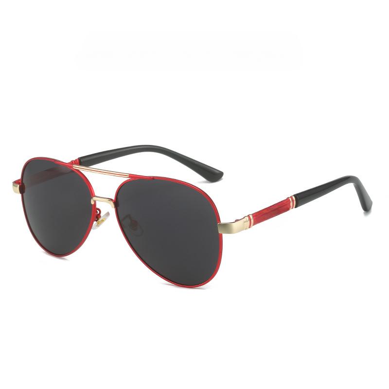 Non-polarized Fashion Retro Metal Frame Toad Looking Glass Men Women Sun Glasses Driving Fishing Men Sunglasses