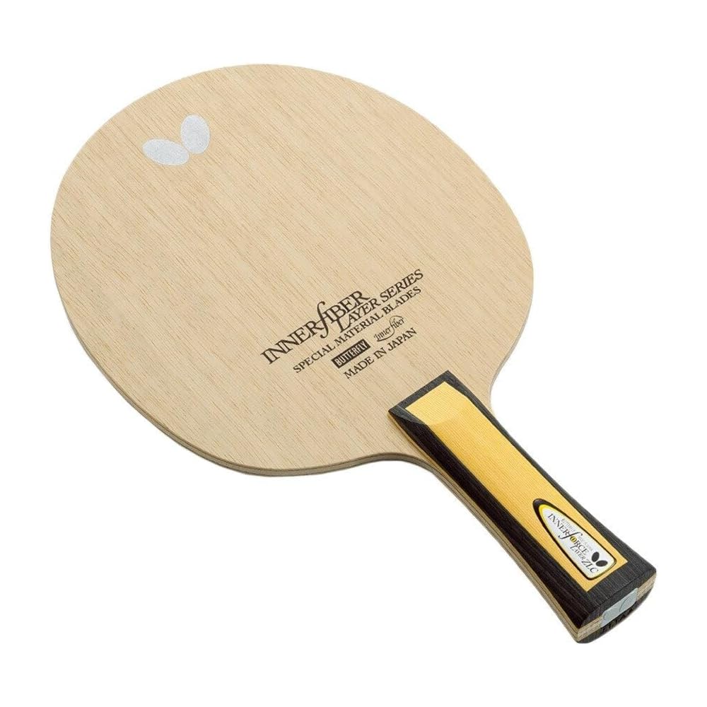 Butterfly Innerforce Layer ZLC FL Table Tennis Shakehand Racket 157x150mm Blade 5.7mm Thickness Grip 100x24x34mm