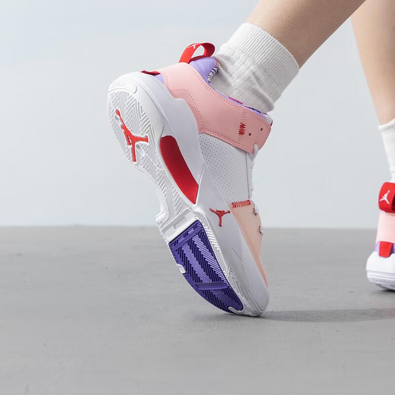 Jordan One Take 5 White Arctic Punch Purple Pulse University Red (GS) Kids Sneakers FQ3102-100