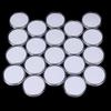 20Pcs 46Mm Plastic Coin Holder Capsule Storage Case Collection Display Container