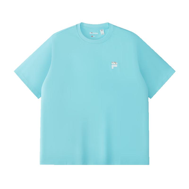 Fila FUSION Unisex 'Cute Pet' Graphic Short-Sleeve T-Shirt