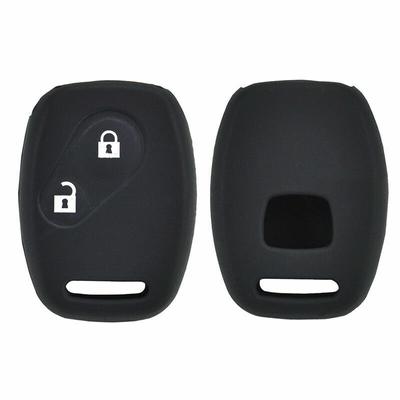 Silikon 2 Taste Schlüsselanhänger Halter Fall Abdeckung Shell Schützen Für Honda Civic Accord Pilot Crv Hrv Jazz Odyssey Frv Insight cr-Z Auto Zubehör