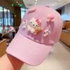 Cute Anime Sanrio Hello Kitty Sports Baseball Cap For Children Sun Cap Spring Summer Caps Cartoon Girls Cosplay Gift