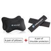 Car Seat Neck Pillow Headrest Rest Protection Shoulder Pad For Volkswagen VW GOLF 4 5 6 Polo Passat B5 B7 Touareg Bora Tiguan