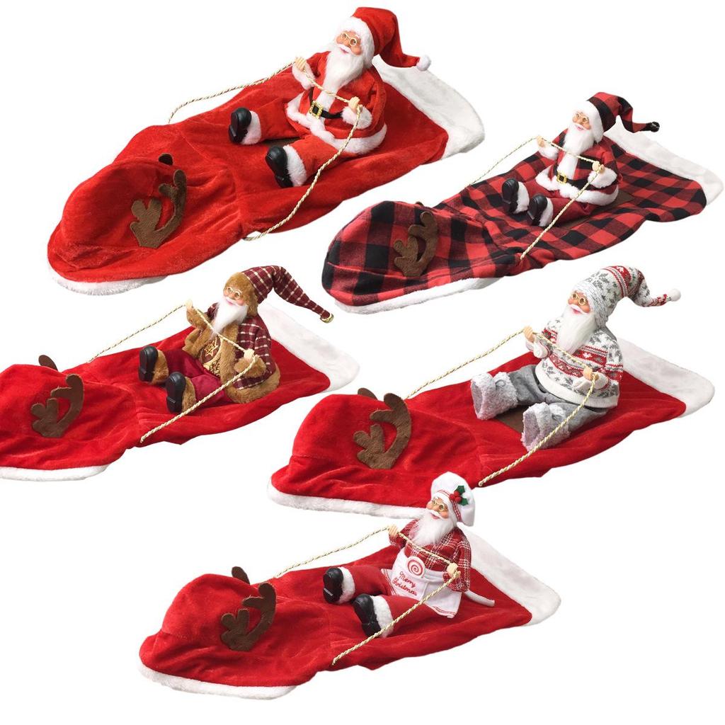 Santa Claus Riding Horse Dog Costume – Festive Pet Christmas Outfit