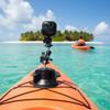 Adjustable Suction Cup Mount for Go Ultra Action Cameras With 360 Degree Rotation And Metal Construction