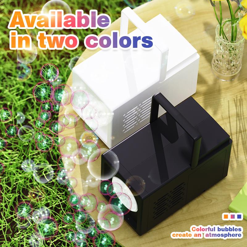 10 Hole Stage Outdoor Bubble Blowing Toy Kindergarten Handheld Small Double Hole Bubble Machine Without Battery And Bubble Water