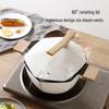 CateMaker Maple Series Hexagonal Double-Ear Soup Pot