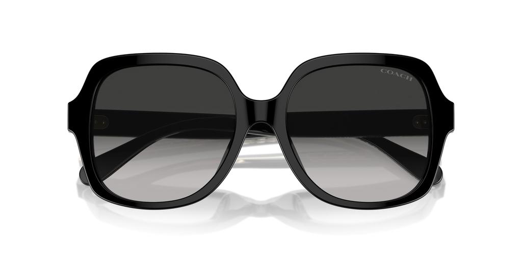 Sunglasses HC8395F CR962 BLACK 56 [Coach] Women's