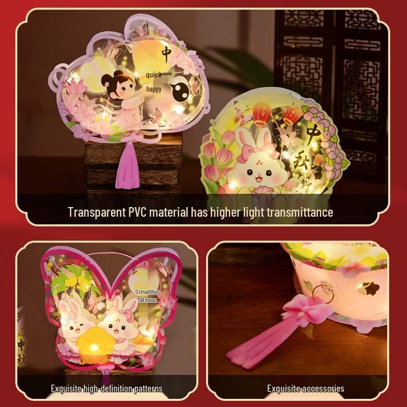 DIY Mid-Autumn Festival Rabbit Lantern Kit for Kids