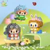 Mini Cute Insect Micro Building Blocks 3D Diamond Model BEE Snail Brick DIY City Construction Toy for Children Kid Gift