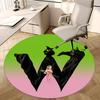 Wizard of Oz,Witch Print Chair Mat Round Rug Office Carpet, Machine Washable, Non Slip, Suitable for Living Rooms, Bedrooms
