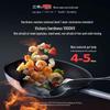 Sanhe Weina Titanium Non-Stick Wok with Standable Lid