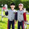 Spring & Autumn Primary School Sports Uniform Set for Kindergarten & First Grade Baseball Performance