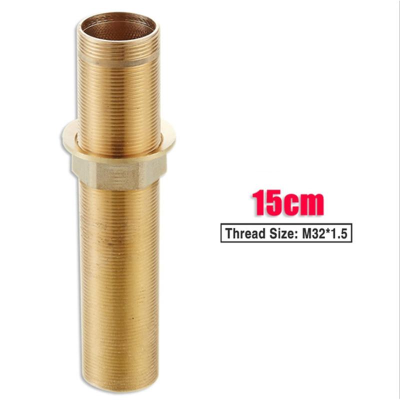 Faucet Replacement Parts Solid Brass Fixed Foot Kitchen Basin Tap Lengthened Fix Foot Mixer Installation Accessories Screw nut