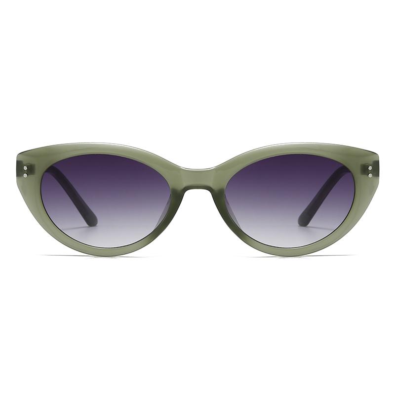 European and American Cross-Border Trendy Street Style Retro Artistic Acrylic Insert Sunglasses Modern Charm Ins Sunglasses 28062