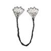 Whale Tail Rhinestone Flower Hair Clip Hair Bun Maker Bundle Lazy Hair Curler Hair Accessories Hair Styling Tool